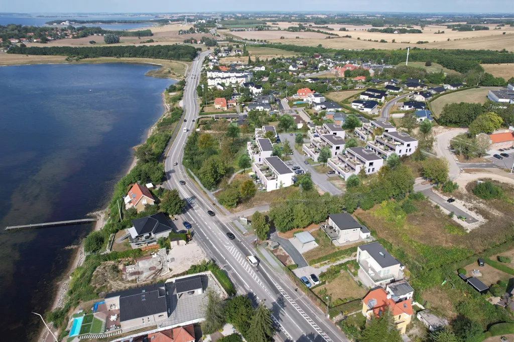 Õhuvaade - Apartment with Two Large Rooftop Terraces in Roskilde