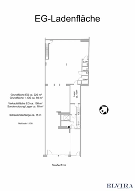 Planimetria - Mixed-Use Building in Traunstein with Terrace