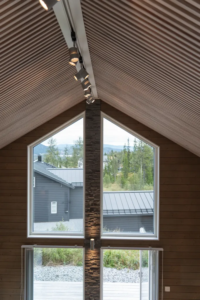 Séjour - Compact Cabin with Panoramic Views near Funäsdalen
