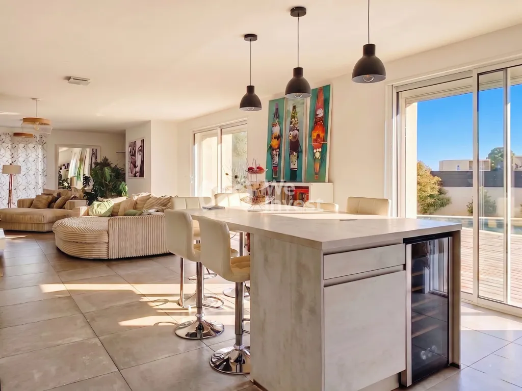 Cucina - Luxury Villa with Pool in Saint-Aunès