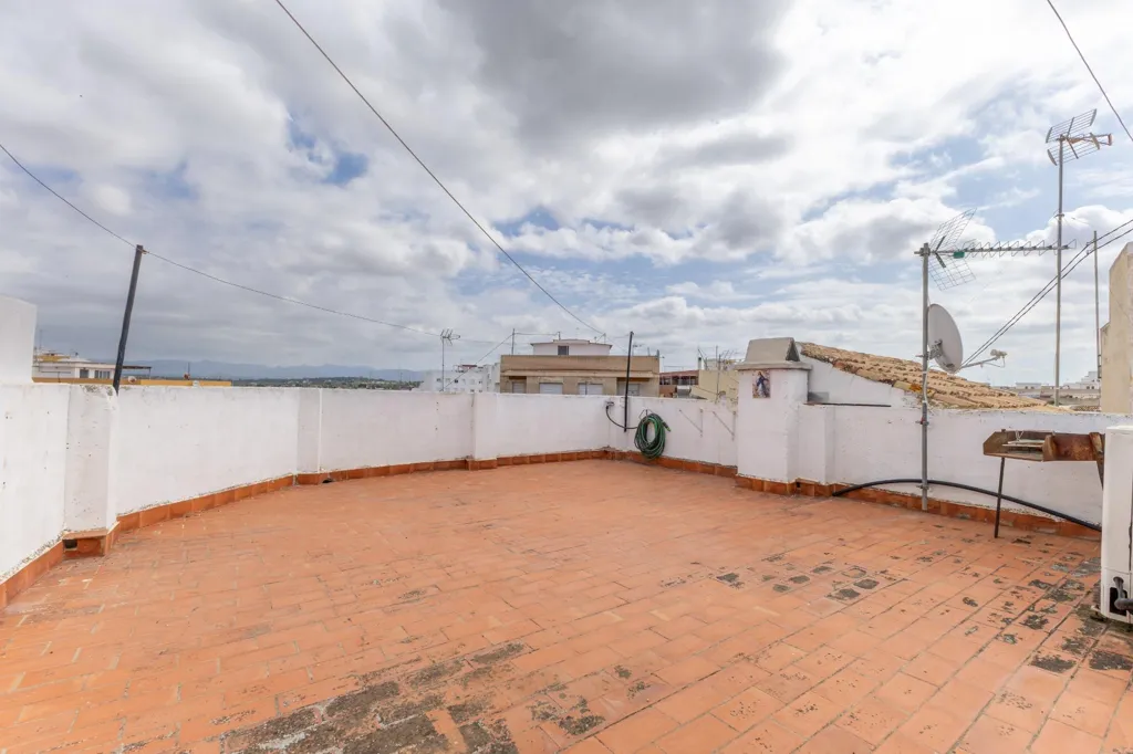 Terrasse - Apartment with Terrace in Llíria