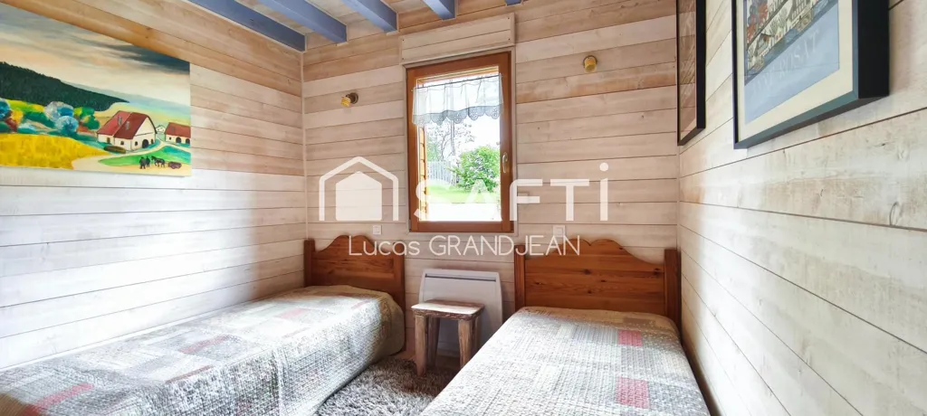 Chambres - Chalet avec Vue Lac et Sauna près de Chalain