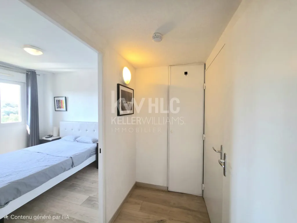 Camere da letto - Two-Bedroom Apartment with Balcony in Biot
