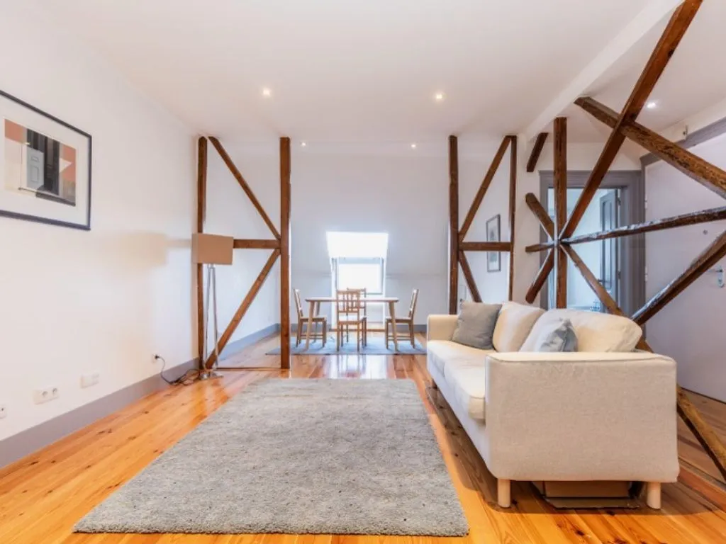 Séjour - 3-Bedroom Flat with Metro Access in Entrecampos