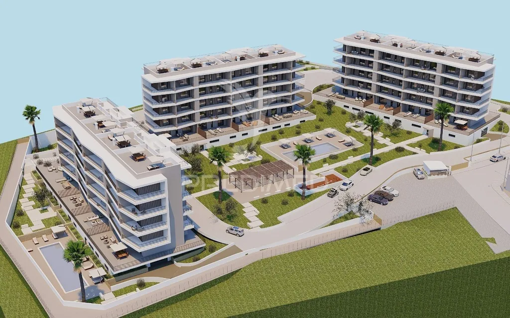 Plan - T2 Apartment with Seafront Access in Portimão