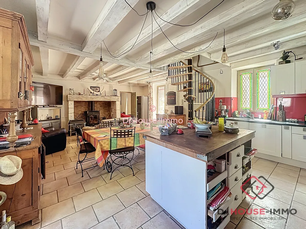 Cucina - Stone Character Property with Pool near Brantôme