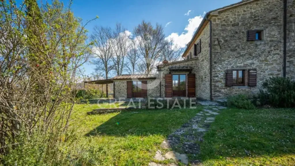 Exterior - Restored Tuscan Casale with Pool in Padonchia