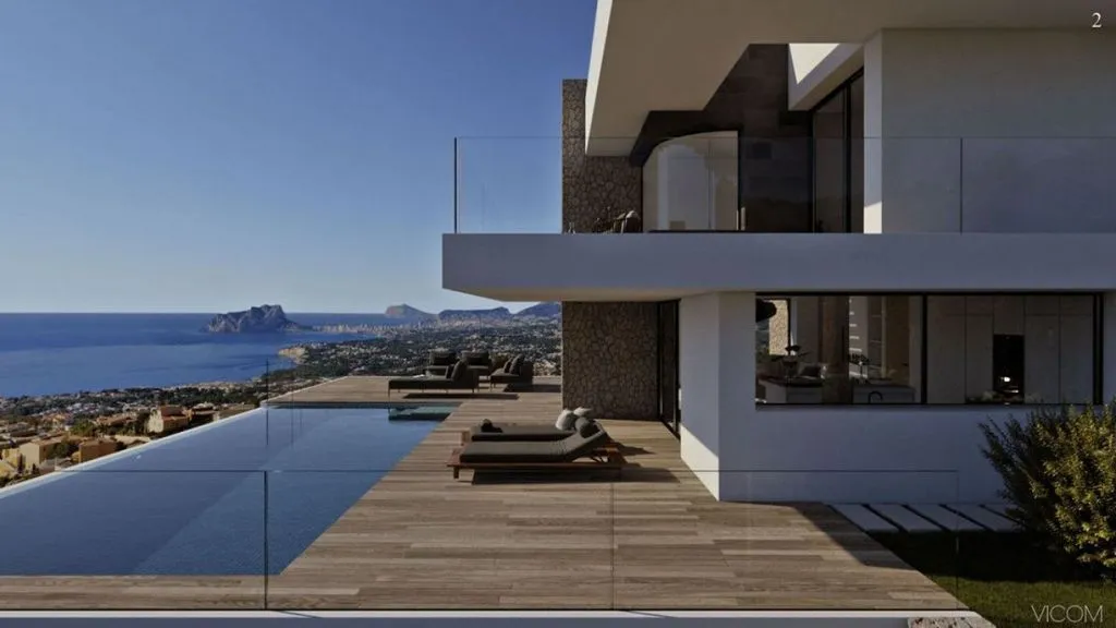 Piscine - Luxury Villa with Sea View in Benitachell