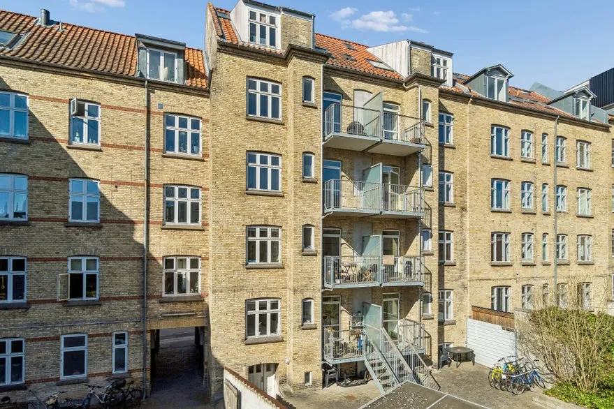 Extérieur - Converted Flat with Balconies in Trøjborg