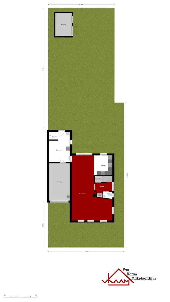 Plan - Spacious Detached House with Garden in Ossendrecht