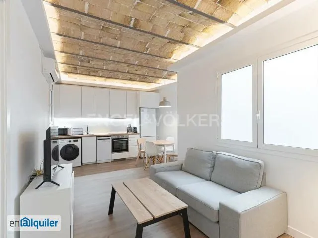 Séjour - Appartement 2 chambres à Barcelona