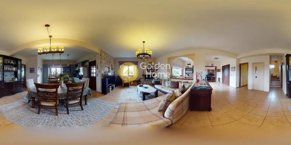 Salle à manger - Detached Villa with Unobstructed Views in Vravrona