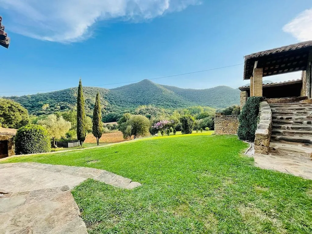 Jardin - Rustic Chalet with Pool in Canet d'Adri