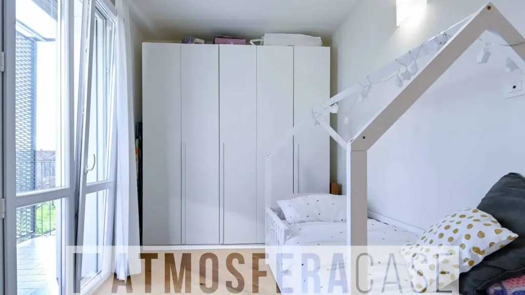 Bedrooms - Trilocale with Terrace in Treviglio