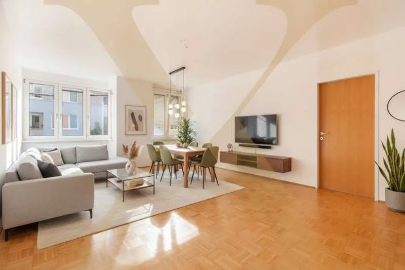 Elutuba - 3.5-Bed Apartment with Central Location in Linz-Urfahr