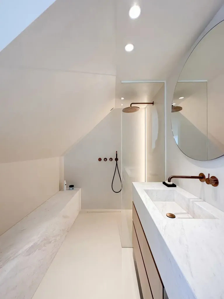 Bathrooms - Refined Duplex in Prominent Villa Residence, Zoute