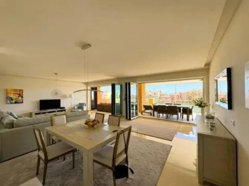 Dining Room - Apartment with Sea View in Sotogrande Marina