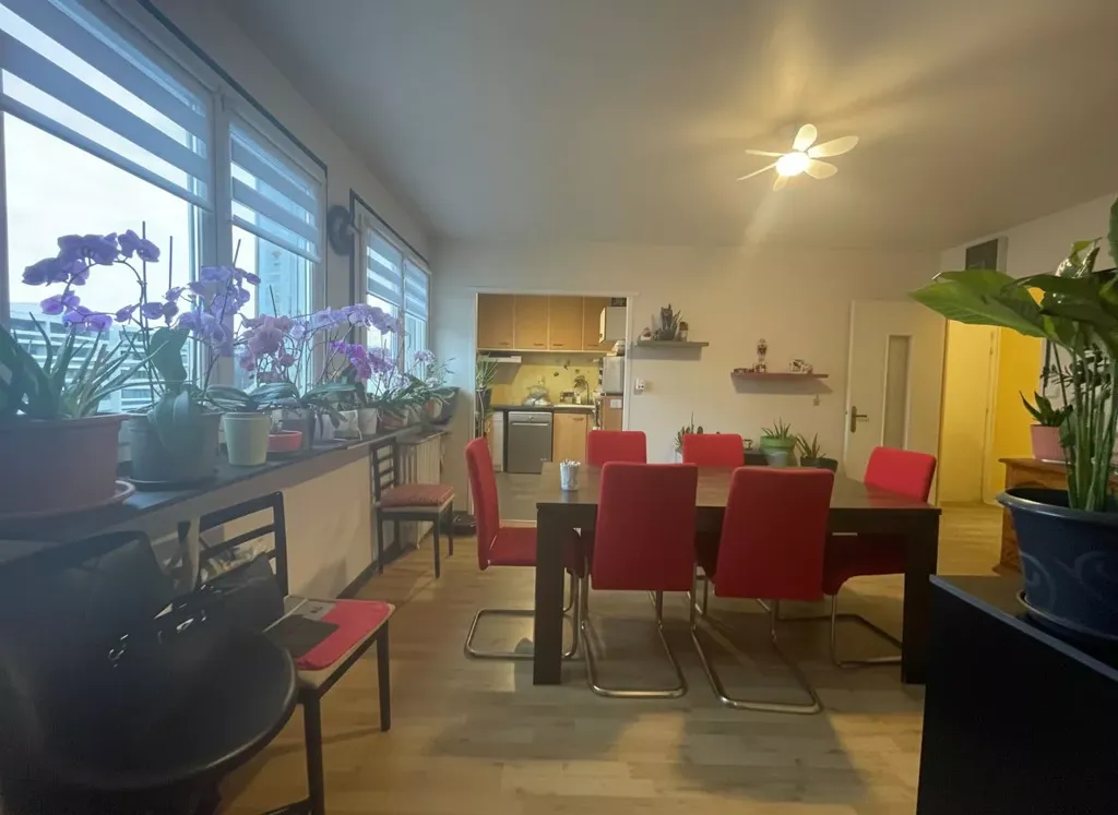 Sala da pranzo - Fourth-Floor Flat with Lift in Aurillac