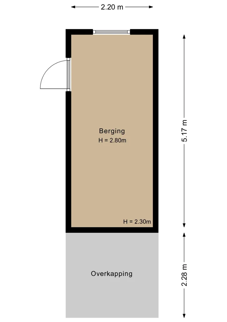 Floor Plan - Corner House with Energy Label A in Huizen