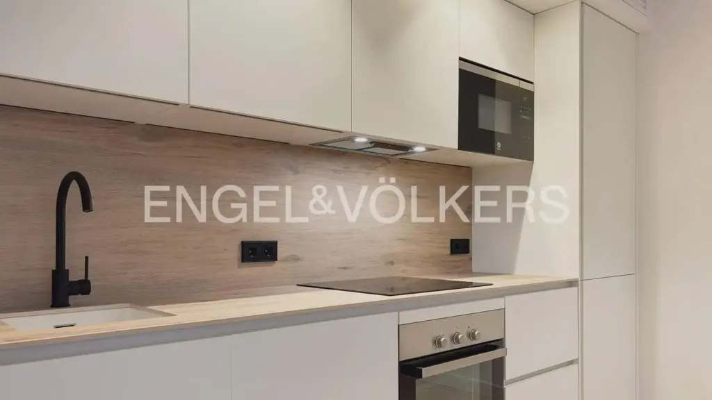 Kitchen - Reformed Apartment with Balcony in Dénia