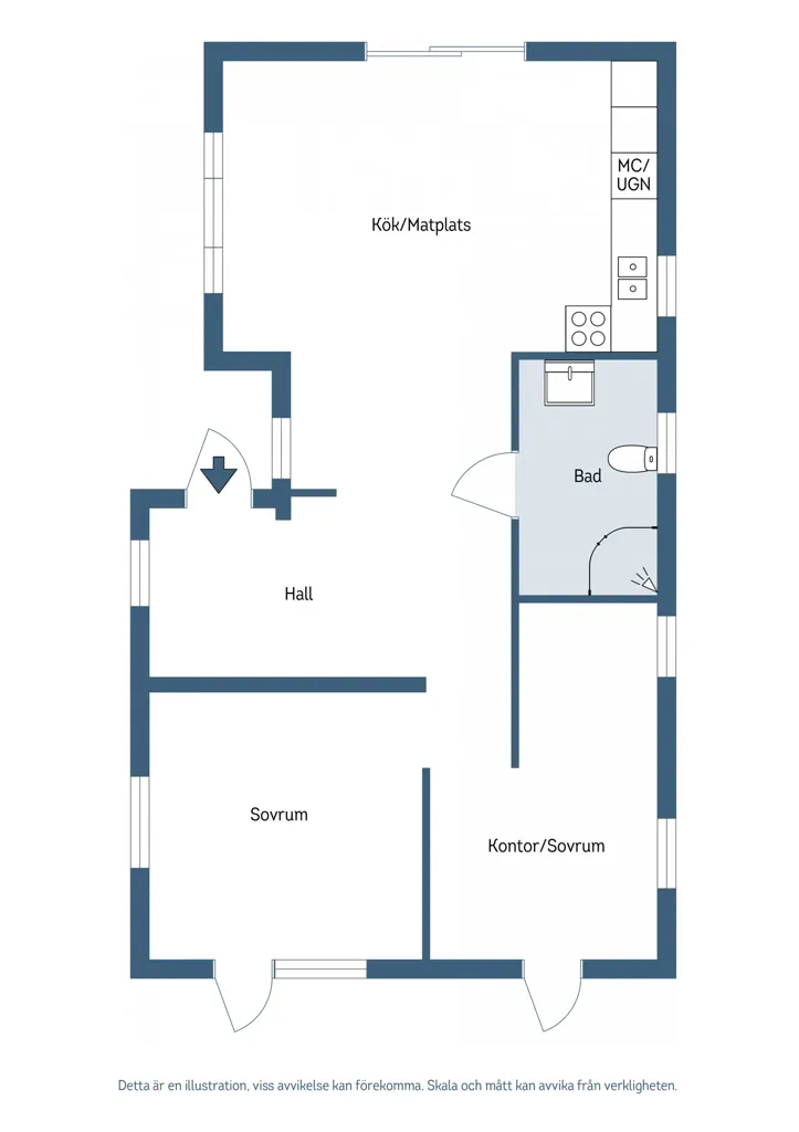 Plan - Renovated House with Boat Access in Sandika