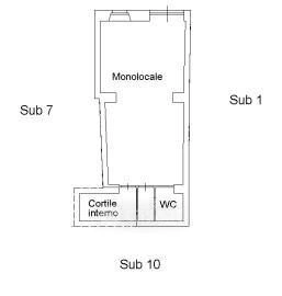 Plaan - Rustic Studio with Jacuzzi in Ortigia, Syracuse