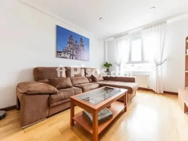 Living Room - Apartment with Sea View in Candás