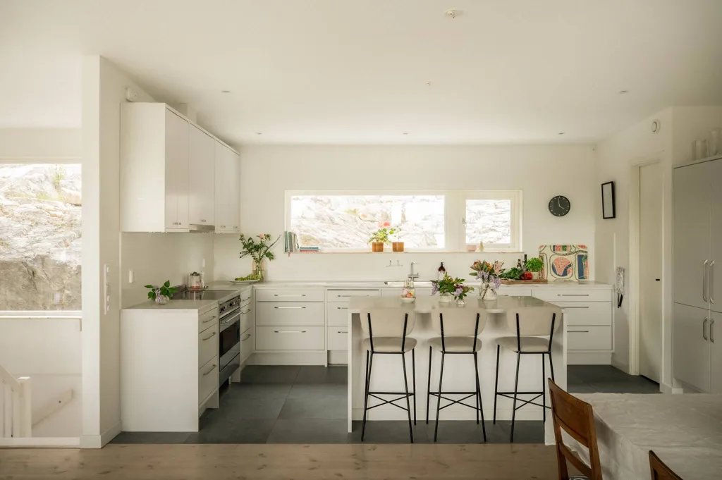 Cucina - Contemporary Villa with Sea View in Skogsö