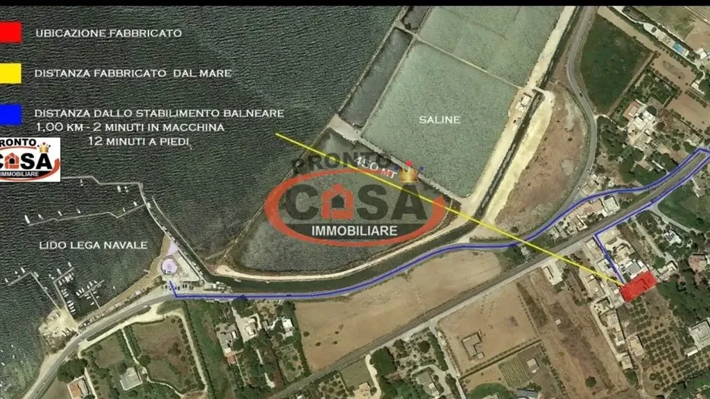 Villa with Sea View near Marsala