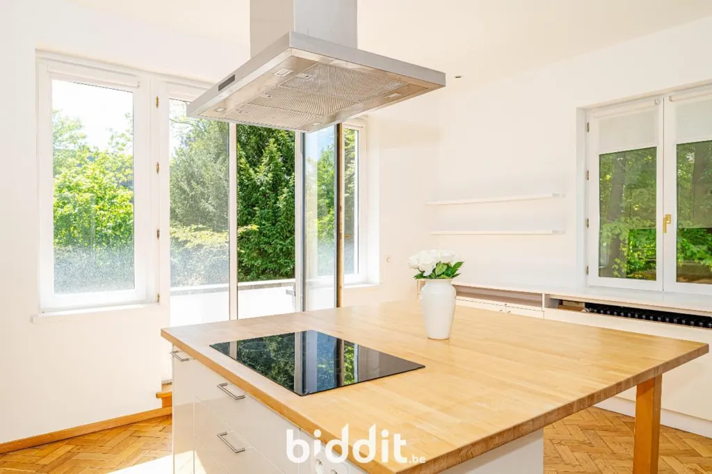 Köök - Exceptional House with Spacious Garden in Uccle