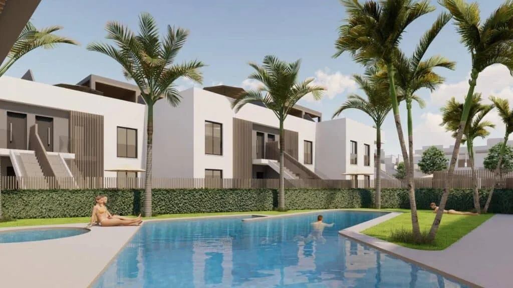 3 Bed Apartment with Private Garden in Pilar de la Horadada