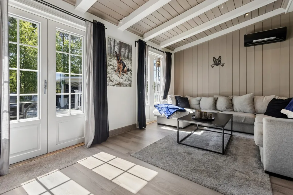 Séjour - Cottage with Glomma Proximity in Braskereidfoss