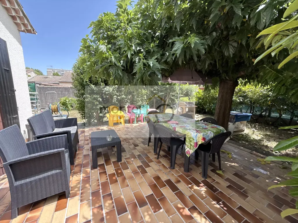 Terrace - Ground Floor House with Garden in Pracontal