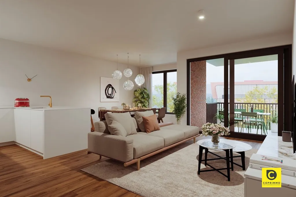 Séjour - Appartement avec Terrasse à Mortsel