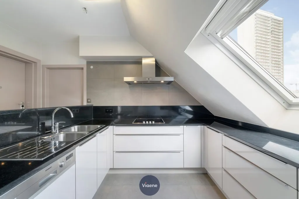 Cuisine - Duplex Penthouse avec Terrasse à Oostende