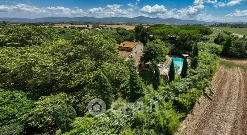 Õhuvaade - Villa with Pool and Dependence in Scarlino