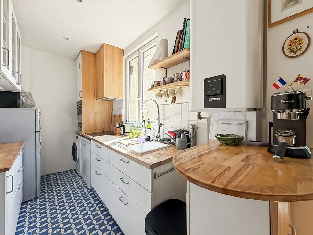 Cucina - Charming 3-Bedroom Flat in Montreuil