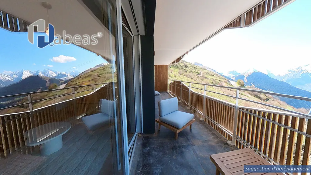 Balcone - Apartment with Balcony and Ski Locker in Alpe d'Huez
