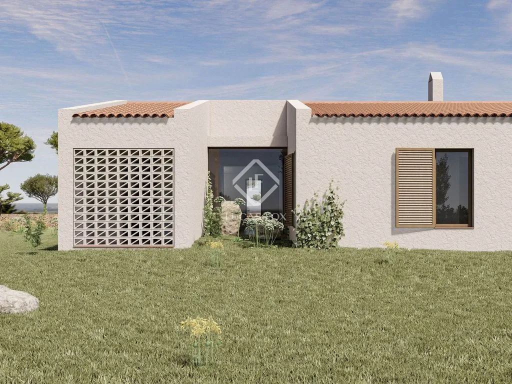 Land with Pool Licence in Ses Salines, Mallorca