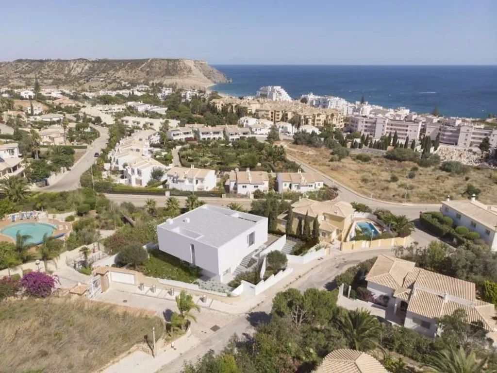 Vue aérienne - Luxury Villa with Pool in Luz, Lagos