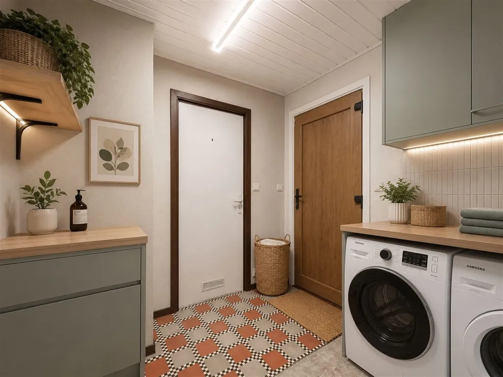 Buanderie - Maison 3 Façades avec Jardin et Terrasse à Roufosse