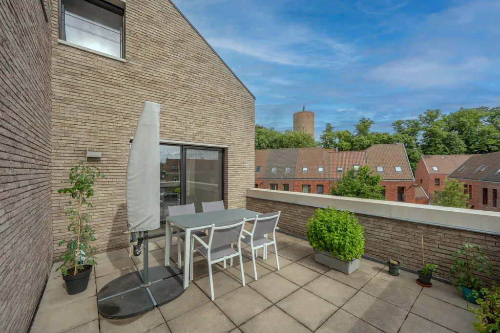 Terrass - Apartment with South-Facing Terrace in Bruges