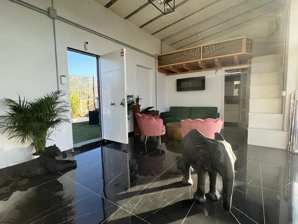 Living Room - Studio with Pool in Motril