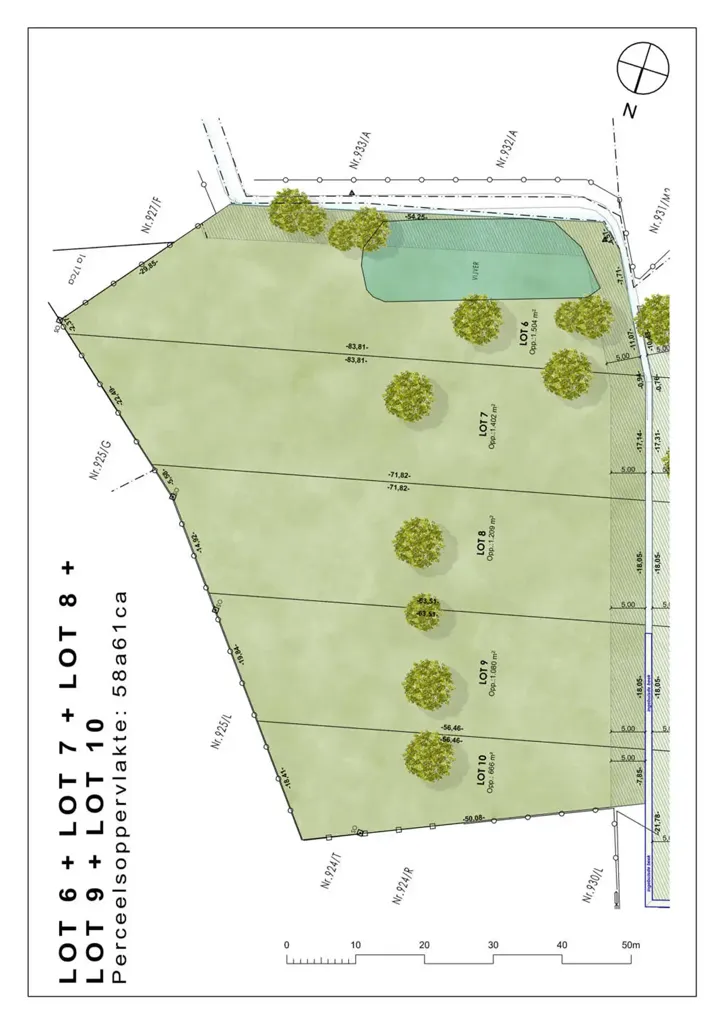 Plaan - New Development with South-Facing Plots in Neeroeteren