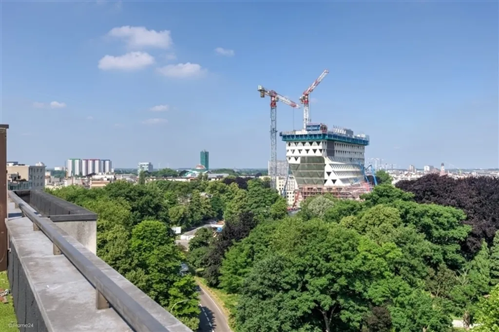 Balcon - Duplex penthouse avec terrasse à Albertpark