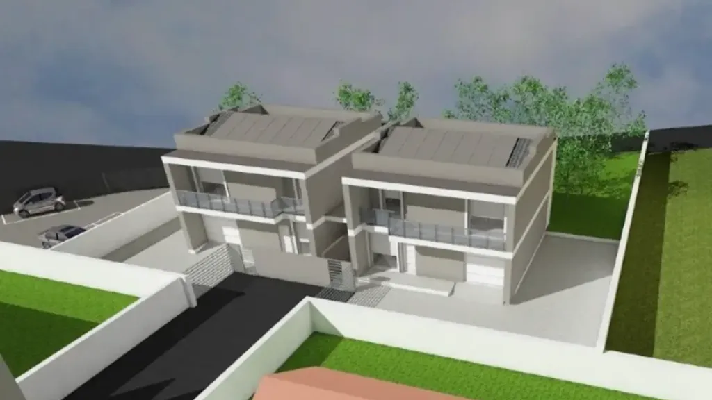 New Villa with Garden in Vigevano
