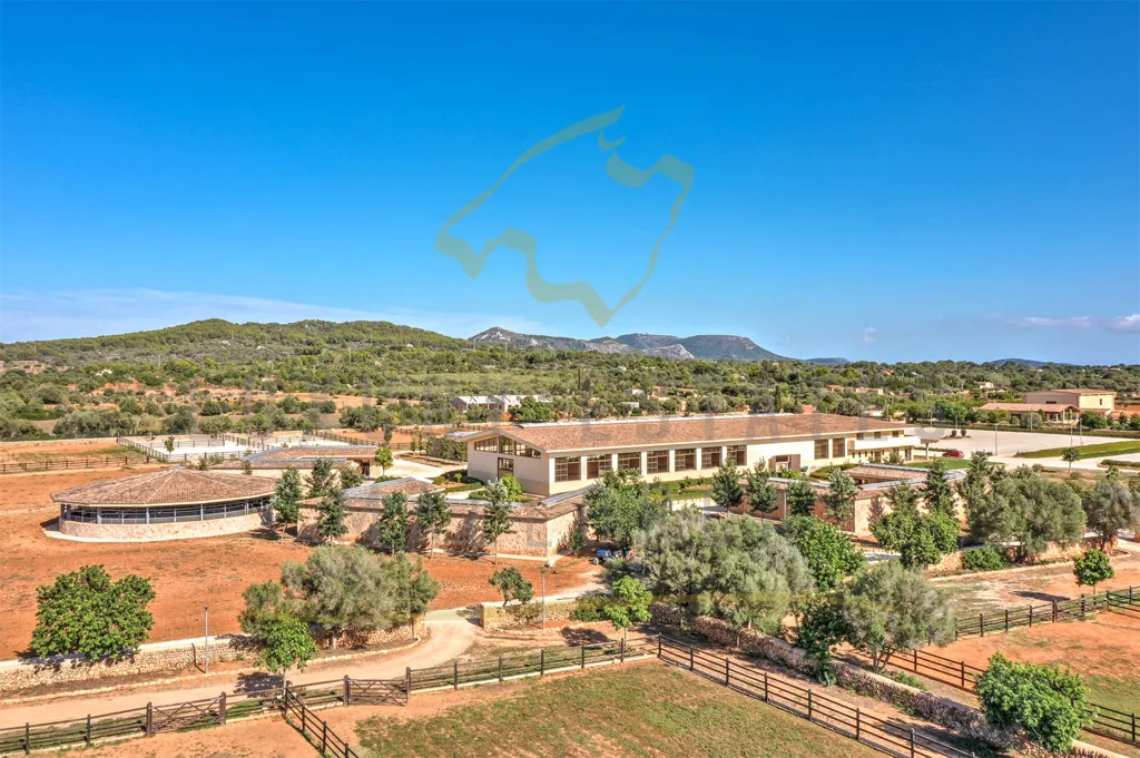 Vue aérienne - Equestrian Estate with Hotel License in Mallorca