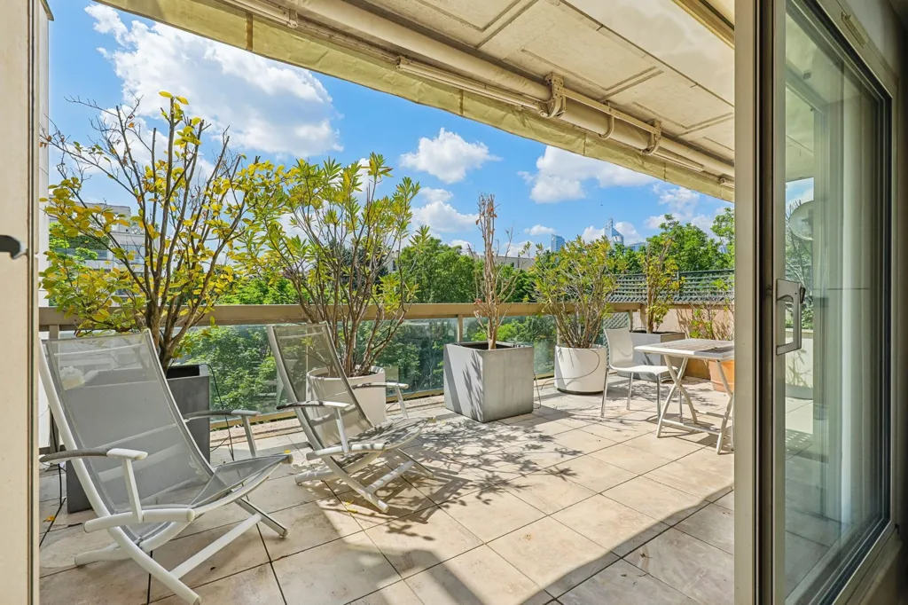 Terrasse - Appartement Duplex avec Terrasses à Neuilly-sur-Seine