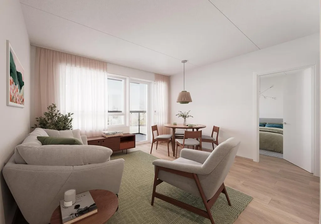 Séjour - Modern Apartment with Balcony in Helsinki