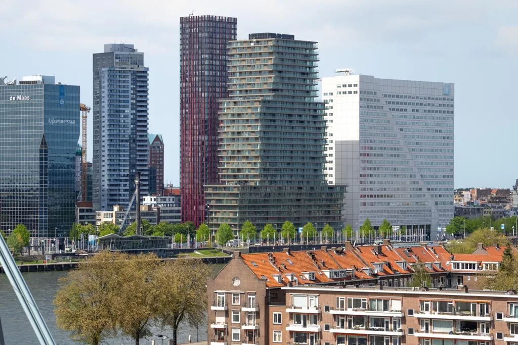 Two-Bedroom Apartment with River View in Rotterdam